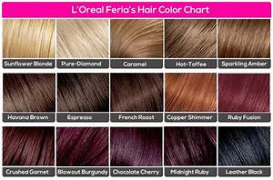Ladies World Three Amazing Hair Colour Charts From Your Most Trusted
