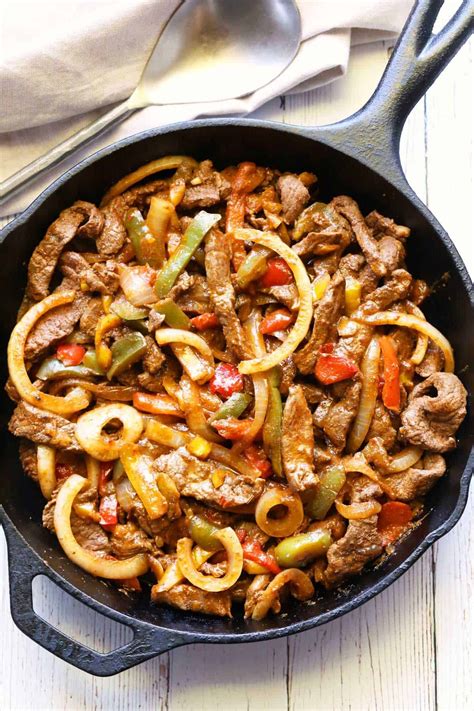 Steak Fajitas Made With Top Sirloin Are So Flavorful And Surprisingly Easy To Make In 2022