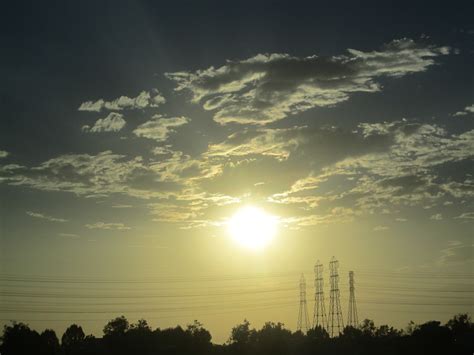 Clouds And The Sun In The Late Afternoon Sweetbearies Art Photography