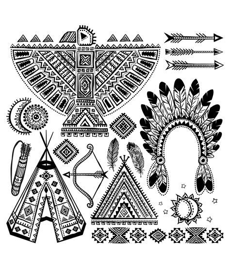 Native American Patterns Native American Symbols Native American