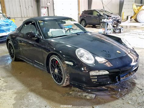 2011 Porsche 911 Carrera Gts Salvage And Damaged Cars For Sale