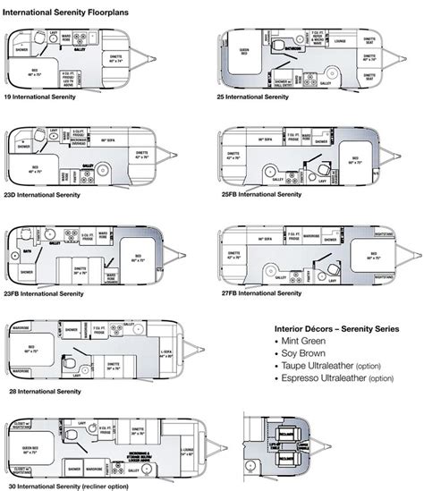 The Floor Plan For An Rv With All Its Features And Layouts As Well As