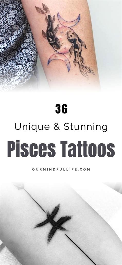 54 Stunning Pisces Tattoos That Capture The Uniqueness Of The Sign