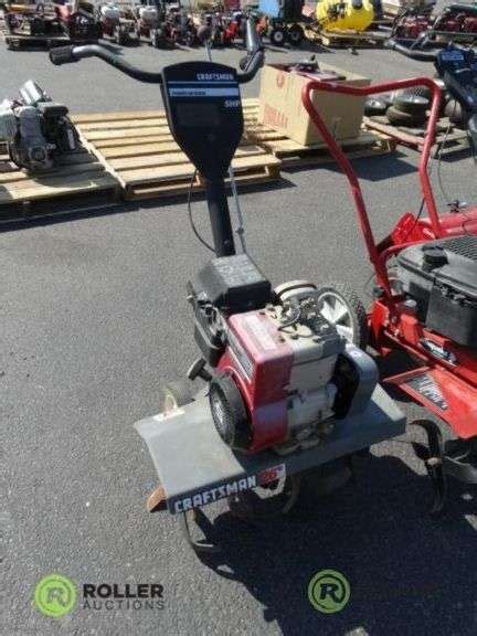 Craftsman 26in Rototiller Gas Roller Auctions