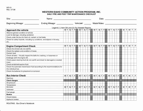 Awesome Free Maintenance Planning And Scheduling Templates Excel Time