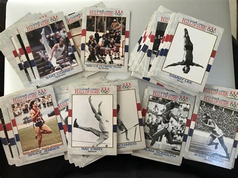 Impel 1991 Us Olympic Hall Of Fame 90 Cards Complete Set Values Mavin
