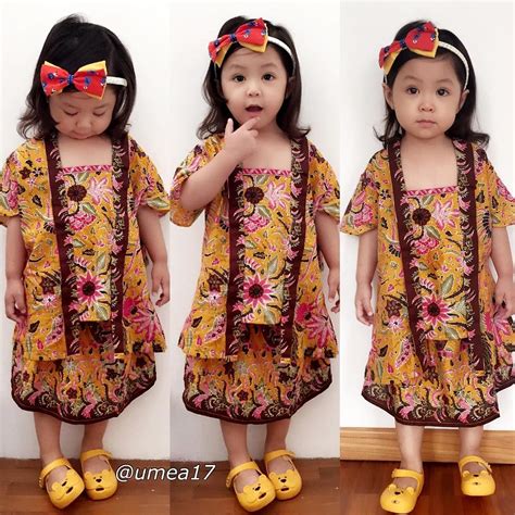 Model batik anak perempuan dress anak pola anak perempuan gaun. Desain Baju Batik Anak Modern | Anak