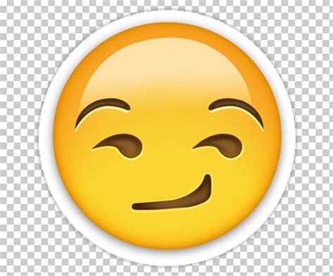Emoji Emoticon Flirting Smirk Sticker Png Clipart Clothing Computer