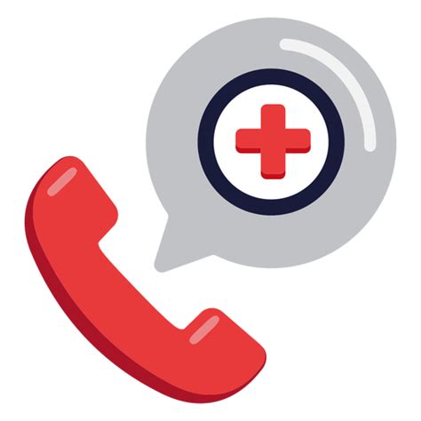 Diseño Png Y Svg De Icono De Llamada De Teléfono De Emergencia Para