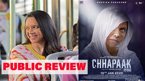 Chhapaak Hindi Movie Public Review And Rating Youtube