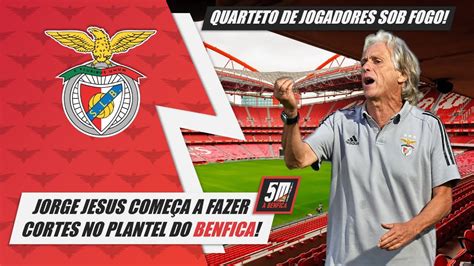 Benfica 2020 21 Jorge Jesus Começa A Fazer Cortes Para Próxima época