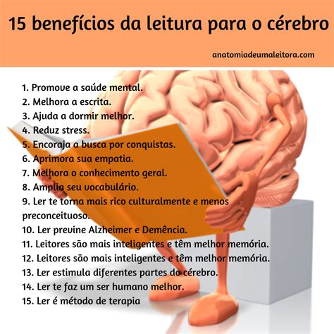 Conhe A Os Benef Cios Da Leitura Para O C Rebro Anatomia De Uma