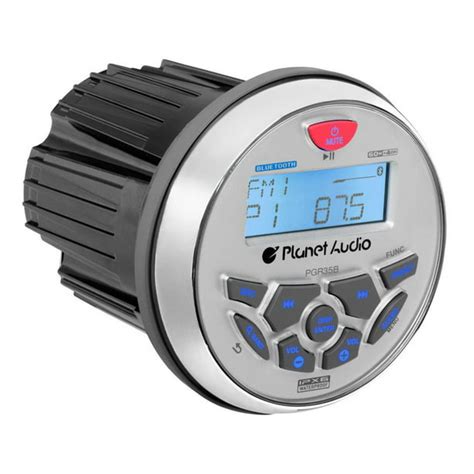 Planet Audio Pgr35b 35 Inch Marine Mp3radio Bluetooth Boat Stereo
