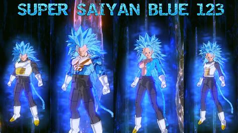Xenoverse 2 New Super Saiyan Blue 123 Transformation Mod Sb Sbe Sbe