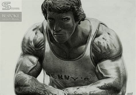 Arnold Schwarzenegger Pencil Drawing Drawing And Illustration Pencil