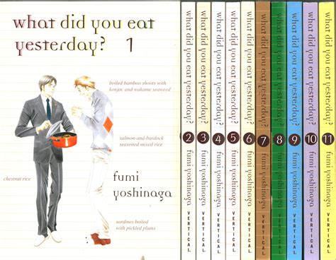 What Did You Eat Yesterday Serie Completa 11 Volumi Fumi Yoshinaga