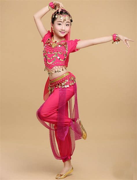 Maybe you would like to learn more about one of these? Girls Belly Dancing Costume Set Kids Indian Dance Costumes ...