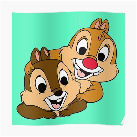 Chip N Dale Wall Art Redbubble