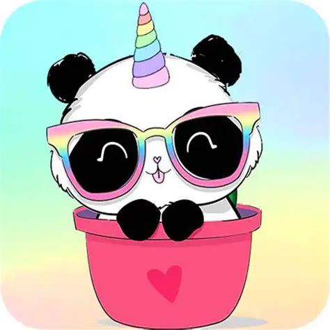 Panda Wallpapers Kawaii Cute Pandicorn Download