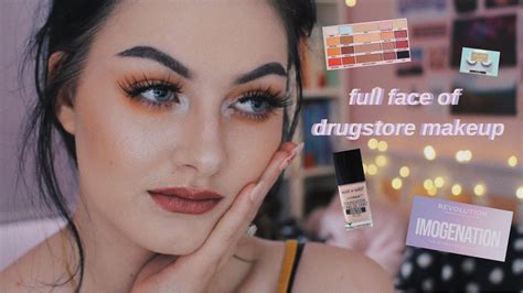 Full Face Of Drugstore Makeup And First Impressions Youtube