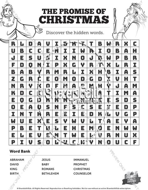 Printable Bible Word Search Puzzles For Adults