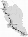 Map Of Malaysia Highway - Maps of the World