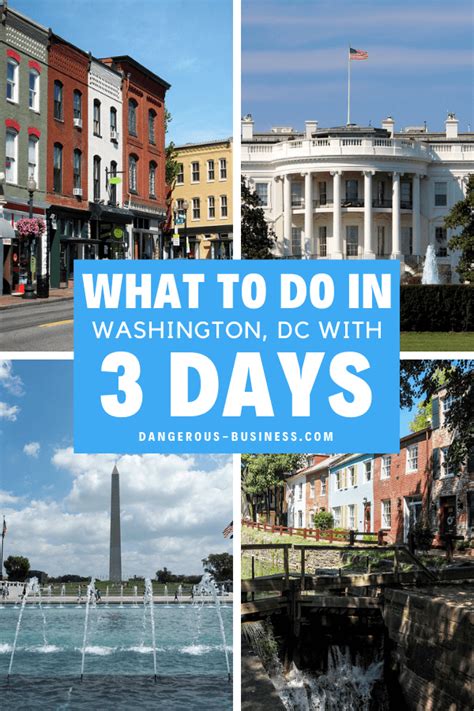 3 Days In Washington Dc What To Do In Dc On Your First Visit Dc