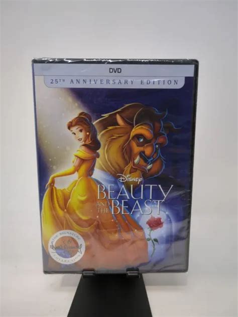 Beauty And The Beast 25th Anniversary Dvd 1991 New Sealed 9