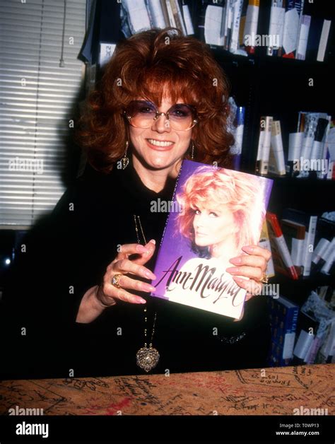 West Hollywood Ca February 25 Singeractress Ann Margret During Ann
