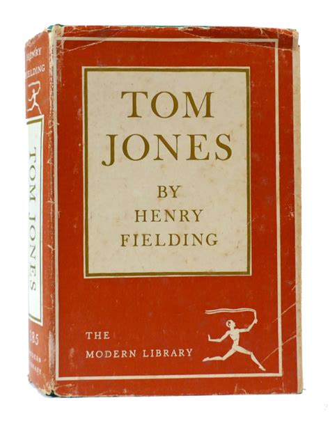 The History Of Tom Jones A Foundling Henry Fielding Modern Library