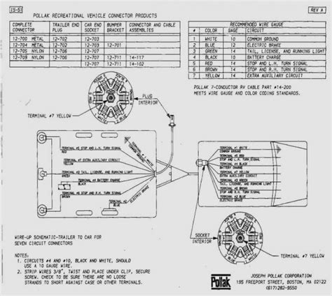 Wiring Diagram For 6 Pin Trailer Connector