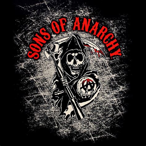 Bikerornot Store Sons Of Anarchy Long Sleeve Red Reaper Crew 23