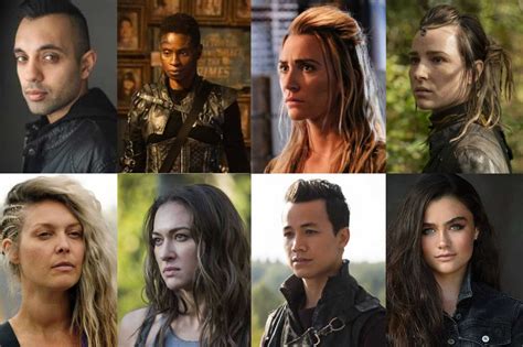 The 100 Cast The 100 Show The 100 Cast The 100 Gambaran