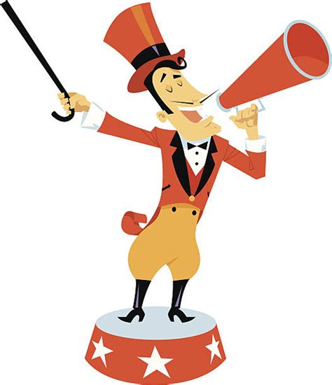 Ringmaster Clip Art Vector Images And Illustrations Istock