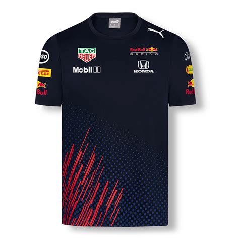 T Shirt Red Bull Racing F1 Team Pit Lane 9 Shop