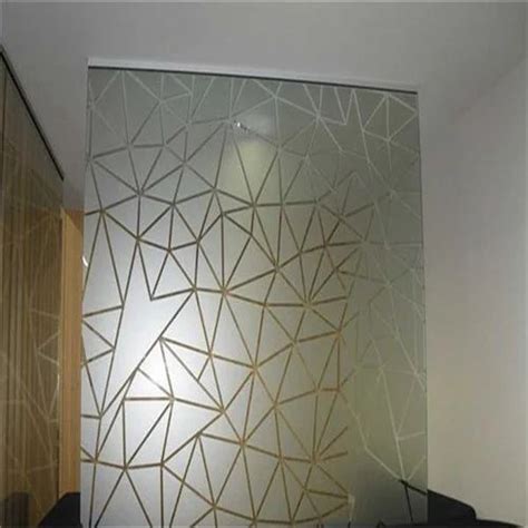 Acid Etched Glass Partition At Rs 550 Square Feet Madhura Nagar Hyderabad Id 20275194262