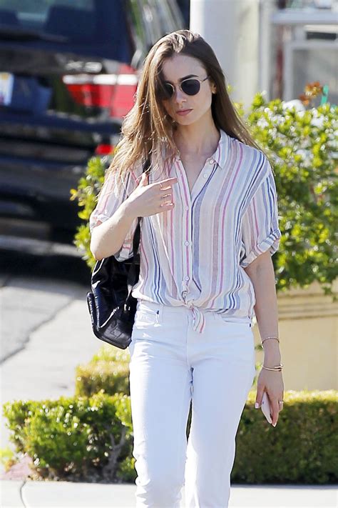 Lily Collins Casual Style Out In Beverly Hills 07172019 • Celebmafia