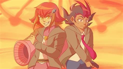 Anna Kozuki And Yuma Tsukumo 🔥 Yugioh Zexal