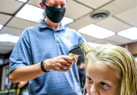 Dads Learn How To Do Daughters Hair At Taylor And Burton Salon Classes