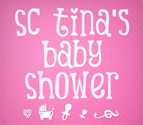 Font For Baby Shower Shower Font Png 210 Shower Text Effect Psd