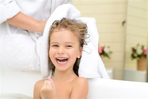 Mother And Daughter Taking Bath Stock Photo Download Image Now Istock