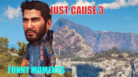Just Cause 3 Funny Moments Fat Head Rico Fake Takeoff Youtube