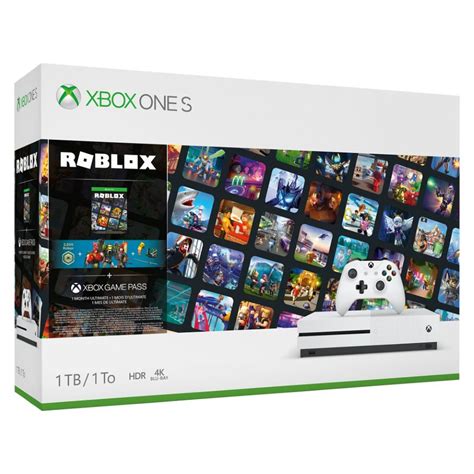 Microsoft Xbox One S 1tb Roblox Console Bundle 234 01214