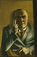 selbstporträt mit Ein Zigarette von Max Beckmann (1884-1950, Germany ...