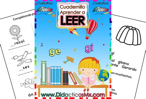 Cuadernillo 18 Aprender A Leer Ge Gi Didácticos México