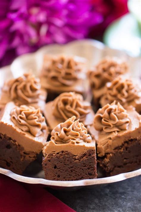 Nutella Brownies With Nutella Buttercream The Gold Lining Girl