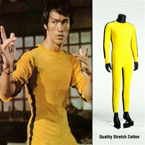 Mens Bruce Lee Costume Ubicaciondepersonascdmxgobmx