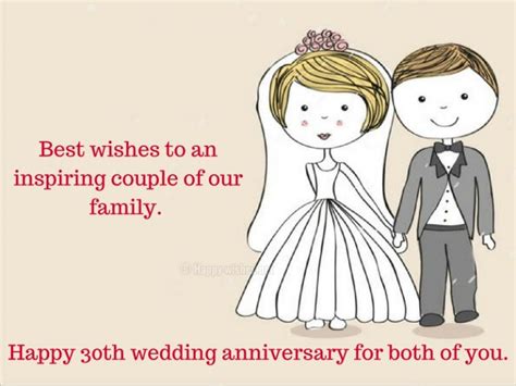 Happy 30th Wedding Anniversary Wishes Quotes And Messages