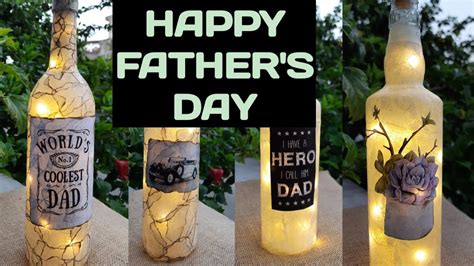 We took these suggestions and. Father's Day gift idea/Gift for Dad/Fire for bottle craft ...