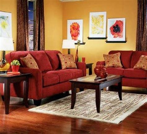 Home Interior Design Abc Homy Red Couch Living Room Yellow Living